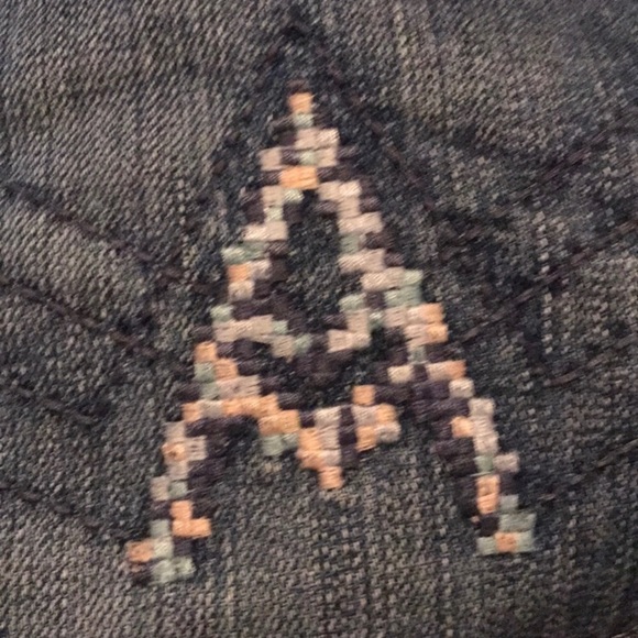 41. 7 FAM A-Pocket Jeans Blue Sz 32 Bootcut - Picture 4 of 9